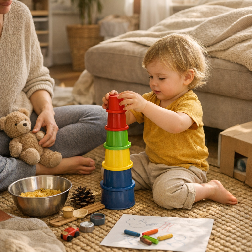 Comment occuper concrètement un enfant de 2 à 3 ans sans écran quand on manque de temps, de matériel et d’énergie