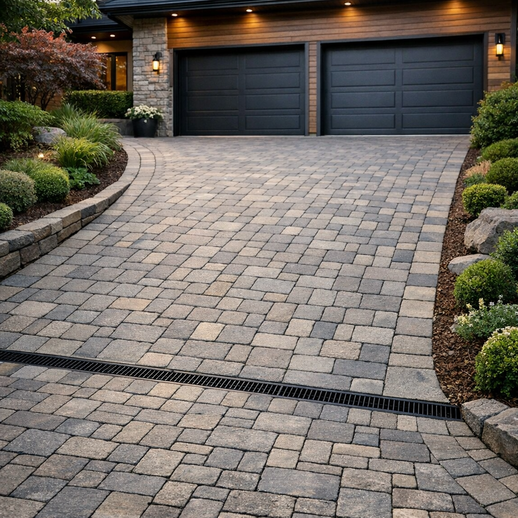 Comment réussir l’aménagement d’une Descente de Garage en pente ?