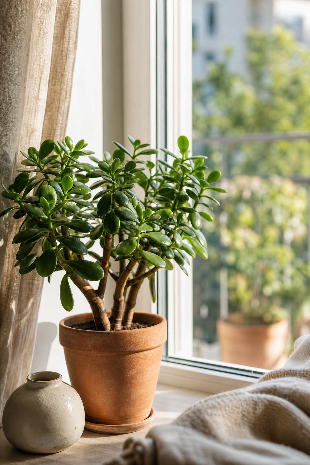 Un arbre de Jade vit-il mieux à l’intérieur ou à l’extérieur ?
