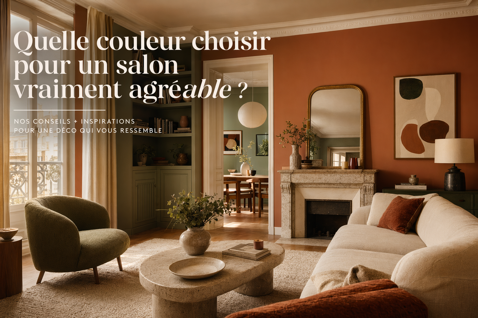 Quelle couleur choisir pour un salon vraiment agréable ?