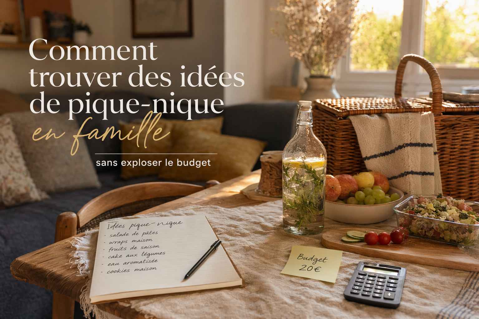 Comment trouver des idées de pique-nique en famille sans exploser le budget