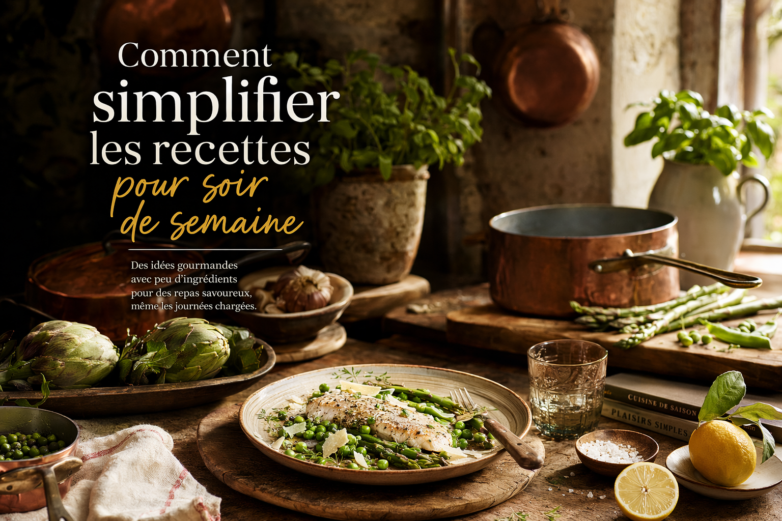 Comment simplifier les recettes pour soir de semaine