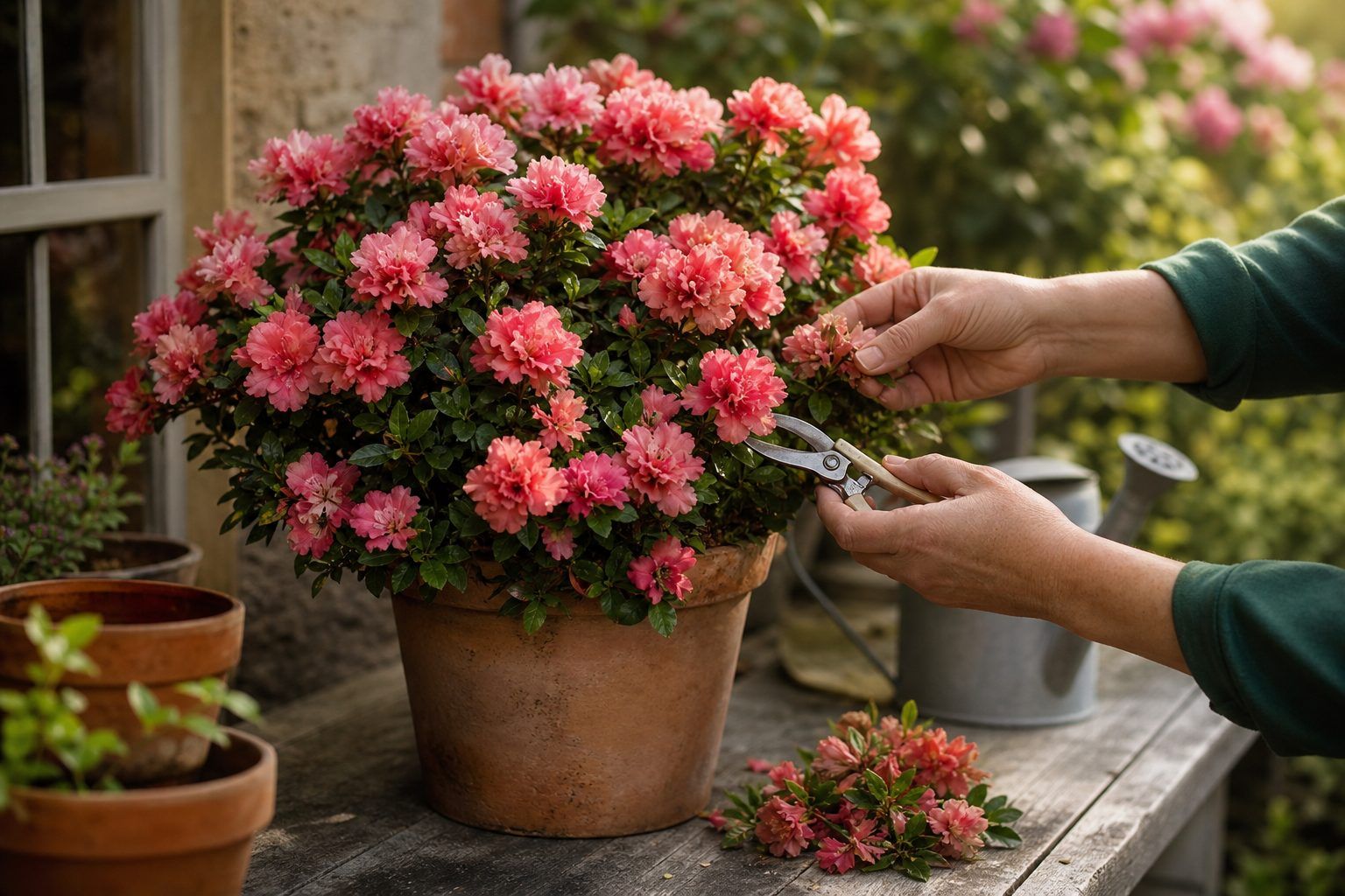 Floraison et taille : aider l’azalée à refleurir