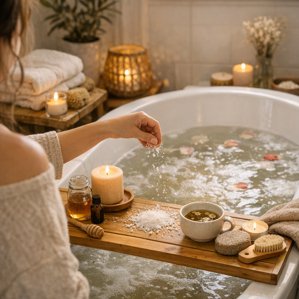 Comment faire un bain relaxant maison très simple sans copier des recettes virales mal expliquées ?