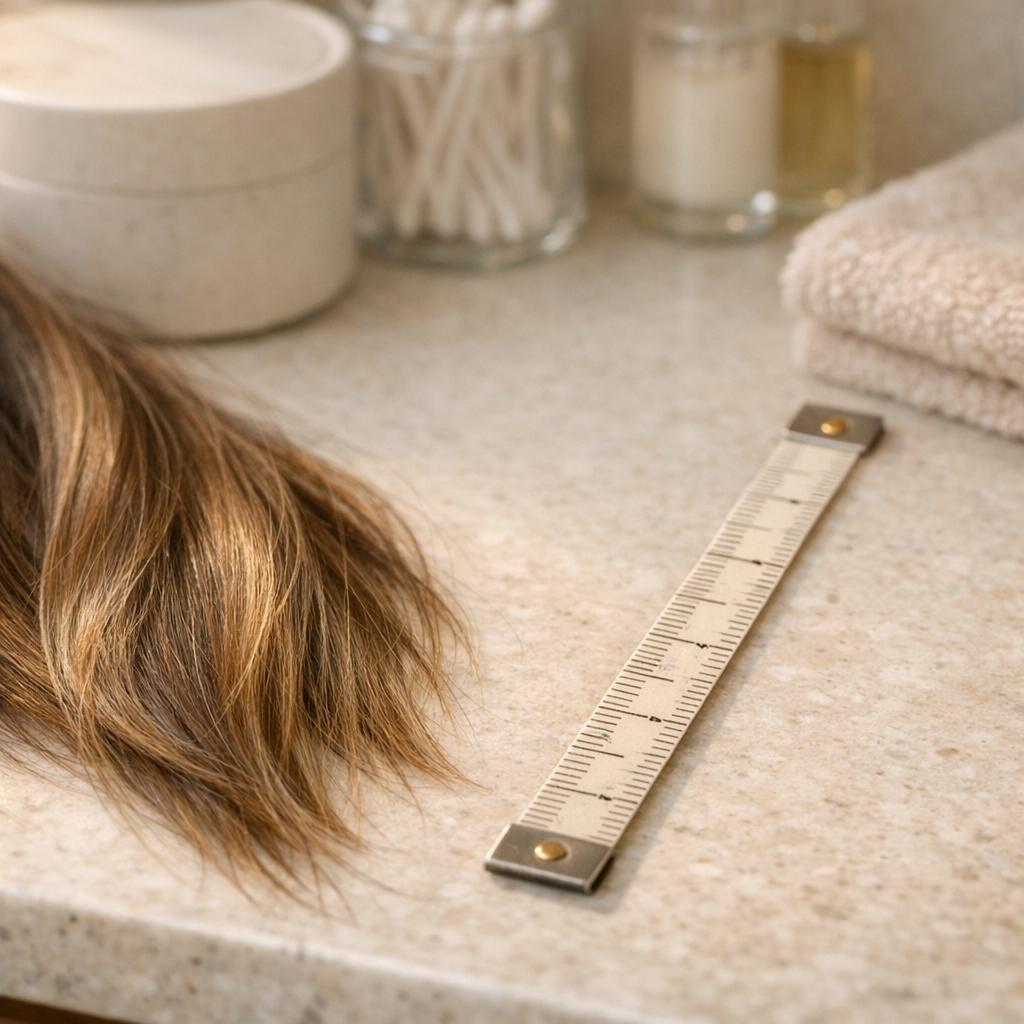 Les cheveux poussent de combien de cm par mois, vraiment ?