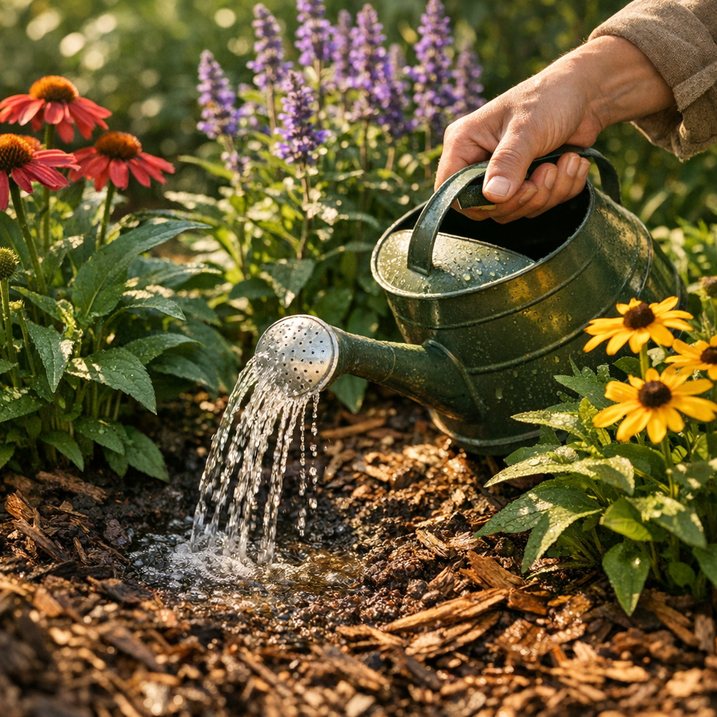 Comment arroser moins souvent sans faire souffrir vos plantes
