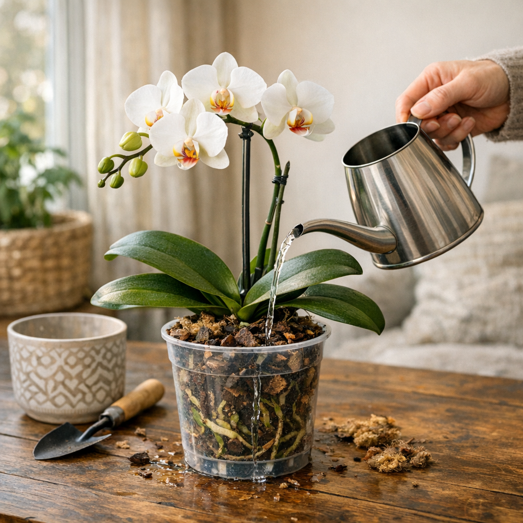 Comment arroser une orchidée sans faire pourrir ses racines