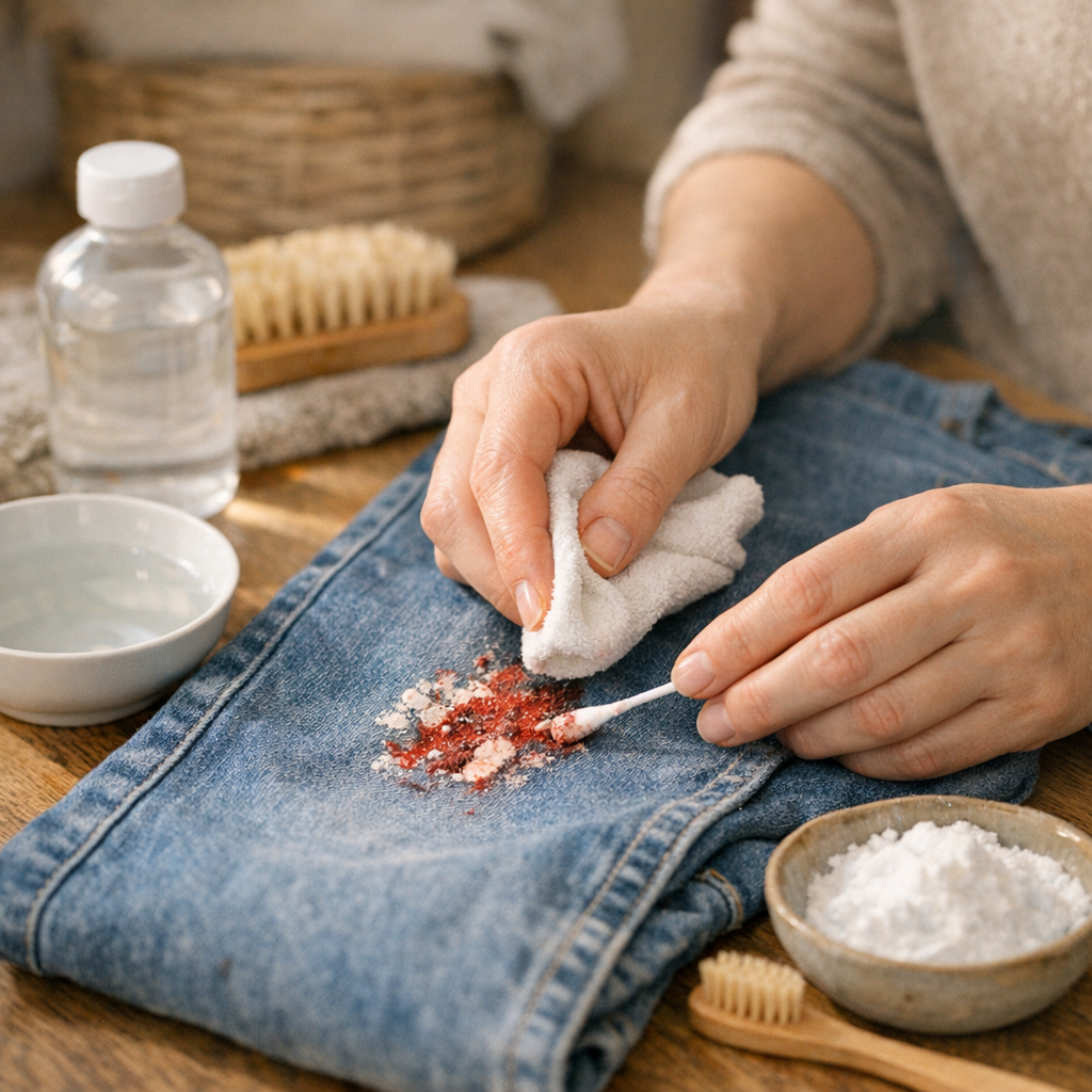Comment faire pour retirer une tache de peinture incrustée sans abîmer le tissu