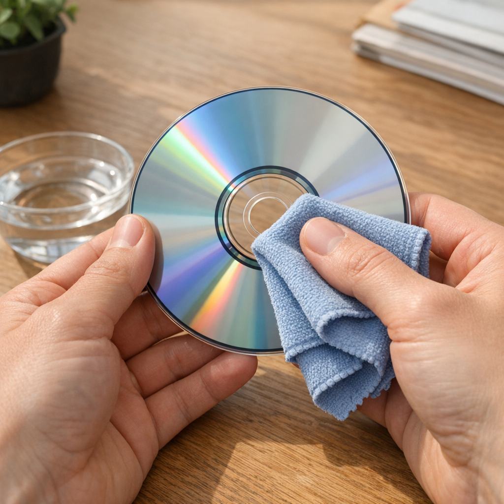 Comment nettoyer un CD sans l’abîmer, étape par étape