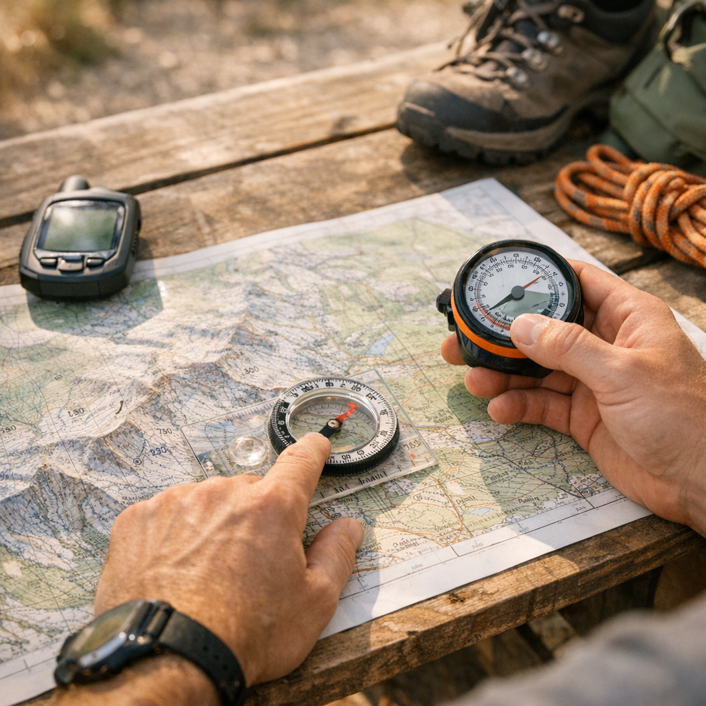 Comment connaître l'altitude d'un point sur une carte ?