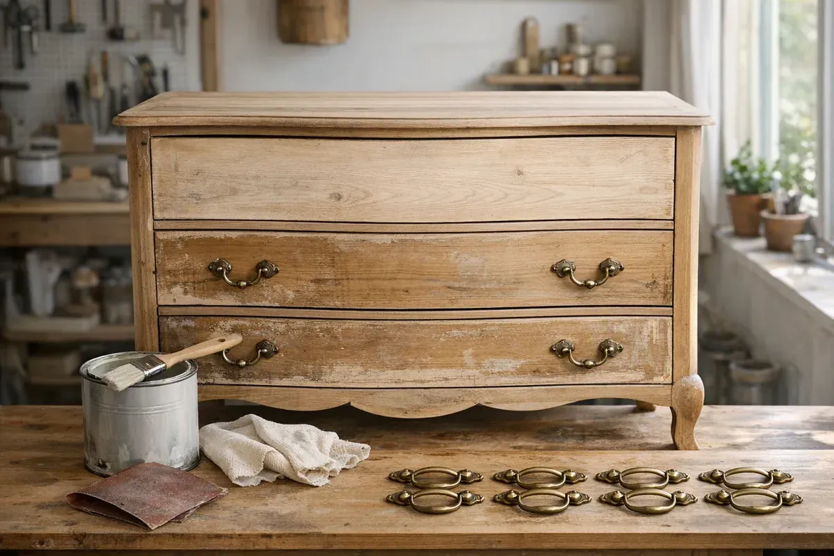 Commode chinée : les étapes qui évitent de rater la rénovation