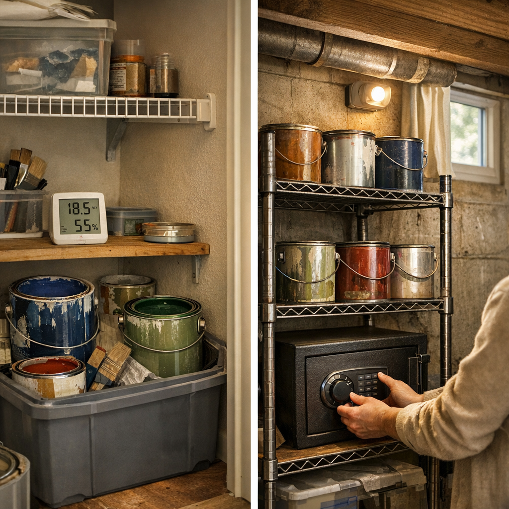 Où stocker ses pots&nbsp;: température, lumière et sécurité à la maison