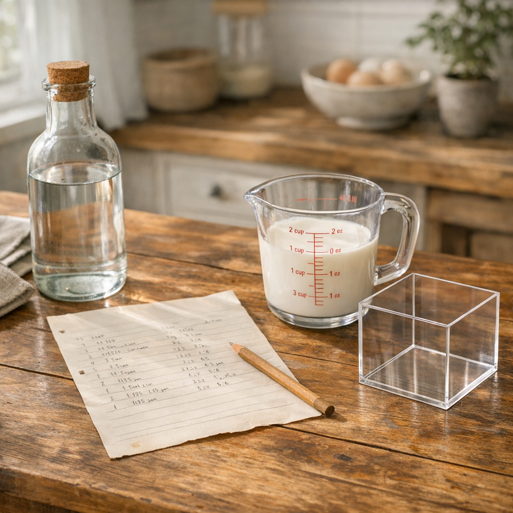 Comment utiliser un tableau de Conversion en Litre sans se tromper
