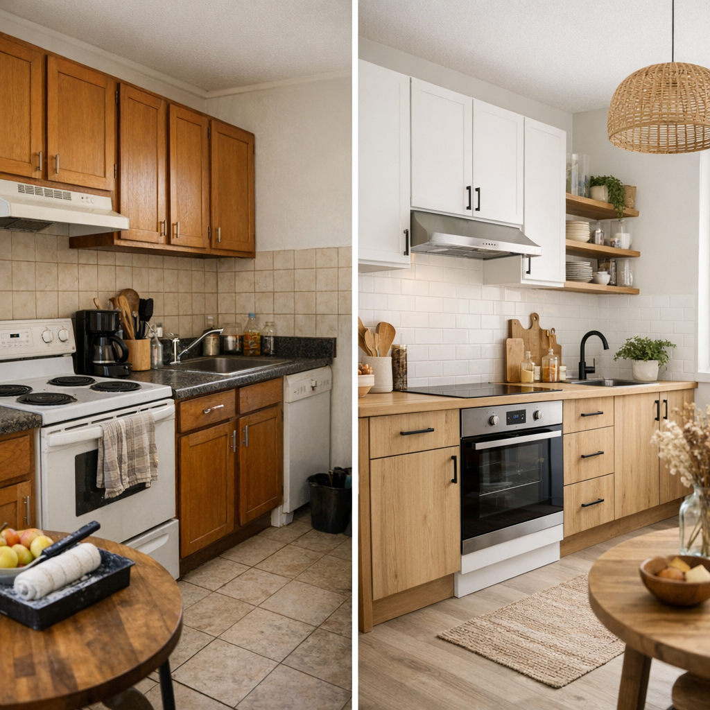 Rénovation cuisine petit prix : quoi garder, quoi repeindre, quoi changer en priorité