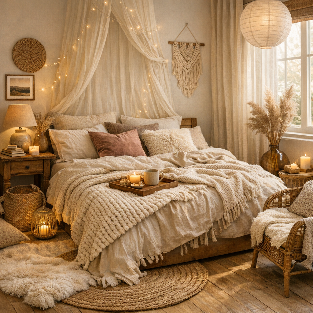 Comment avoir une chambre cocooning et Aesthetic ?