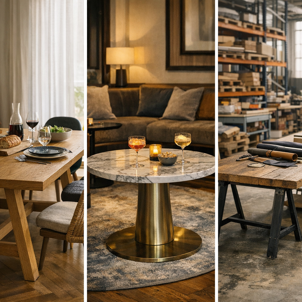 Table à manger, hôtel, entrepôt : les cas concrets qui montrent ce que le mot design recouvre vraiment