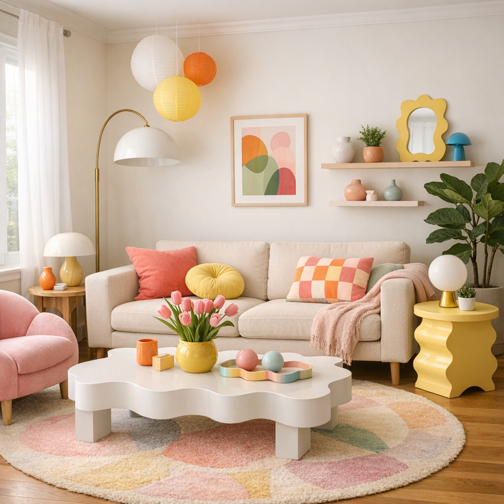 Le Dopamine Decor apporte une déco joyeuse sans surcharge