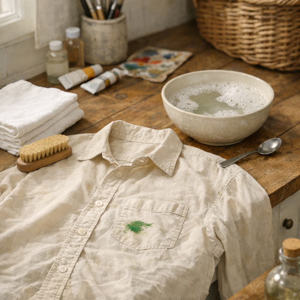 Comment Enlever la peinture sur un tissu sans l’abîmer