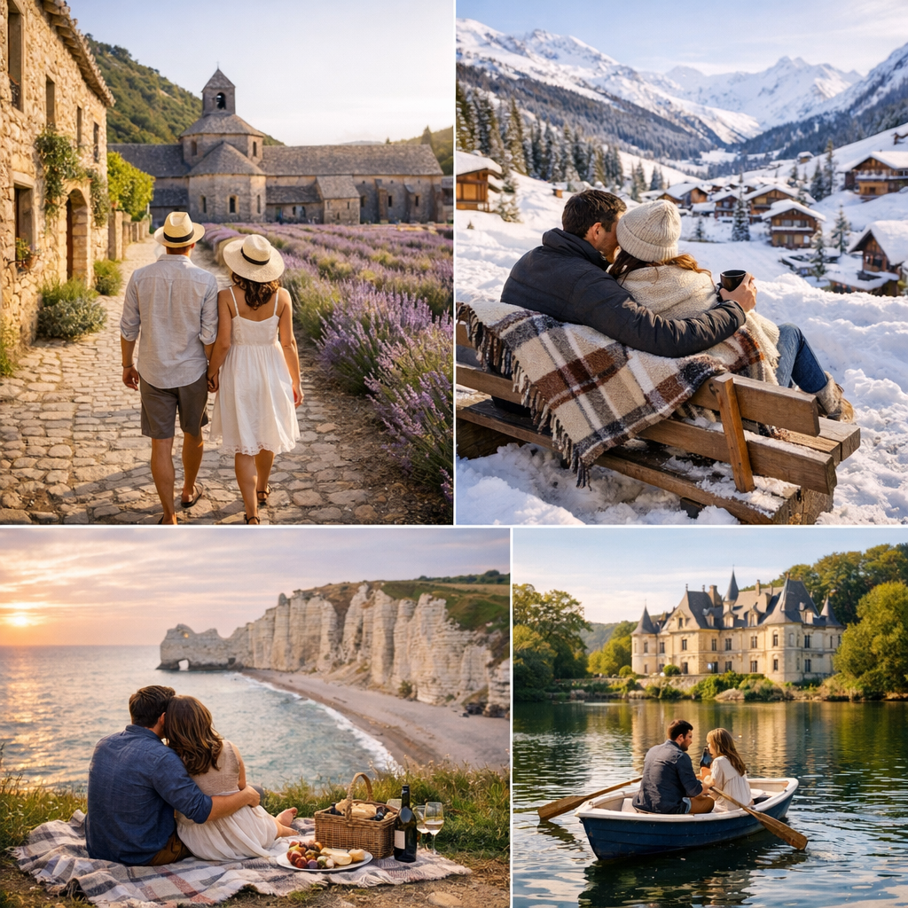 Où partir 3 jours en amoureux : mini-itinéraires simples selon la saison et le budget