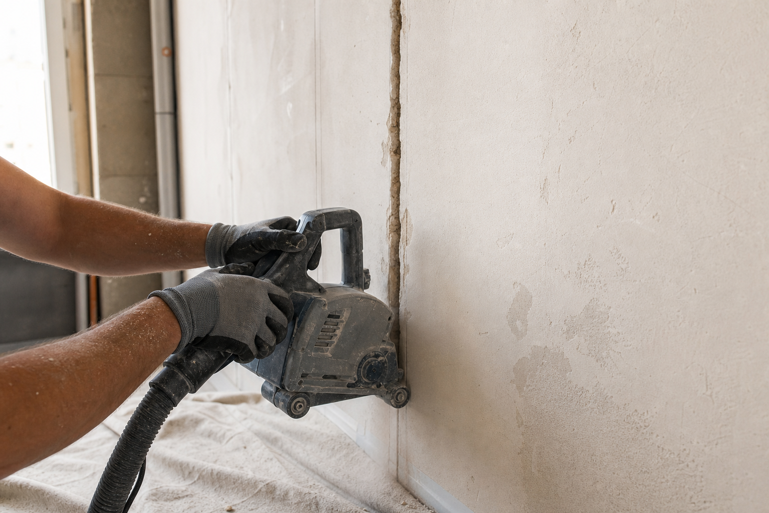 Peut-on faire une saignée dans un mur sans prendre de risques ?