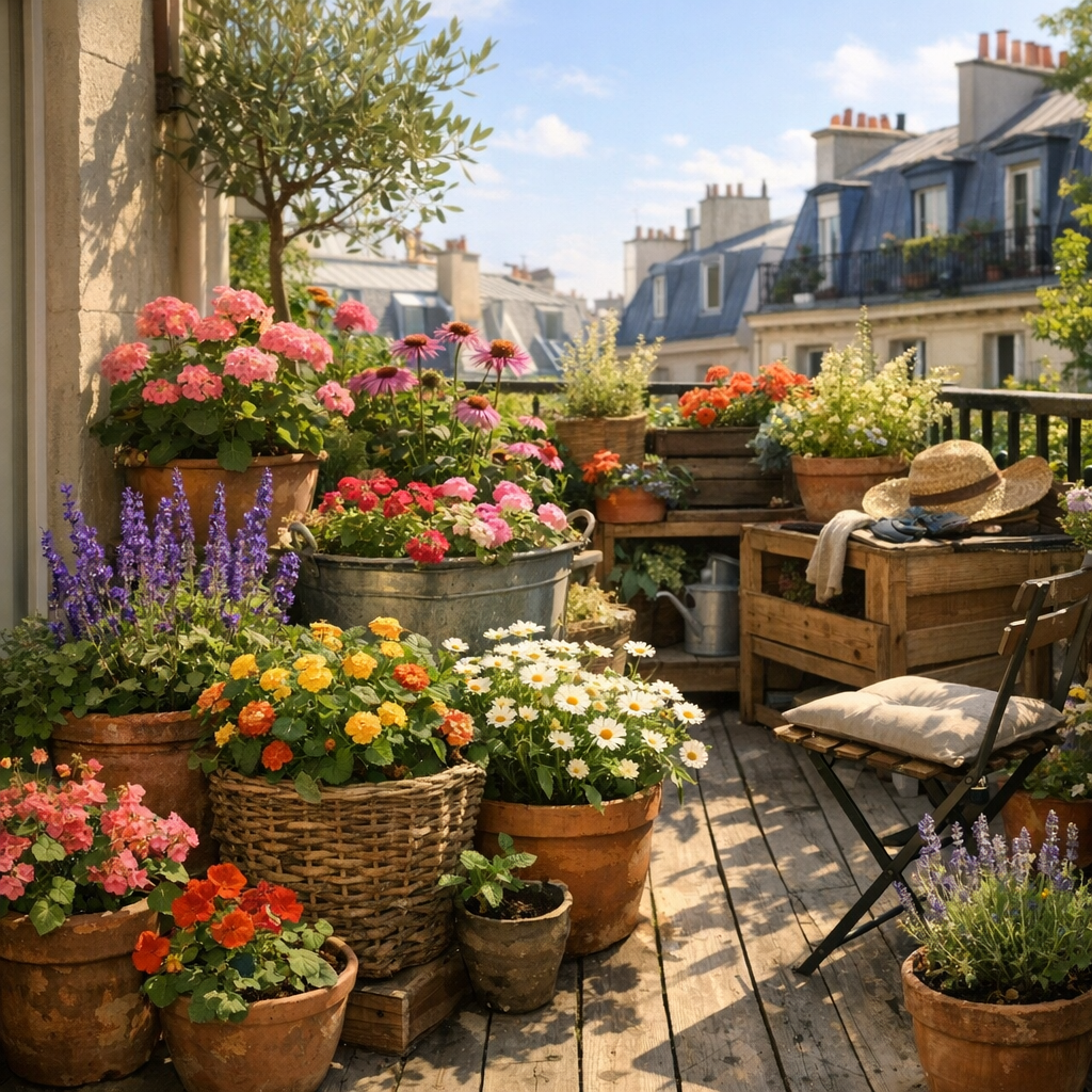 Les fleurs pour balcon ensoleillé qui tiennent vraiment l’été