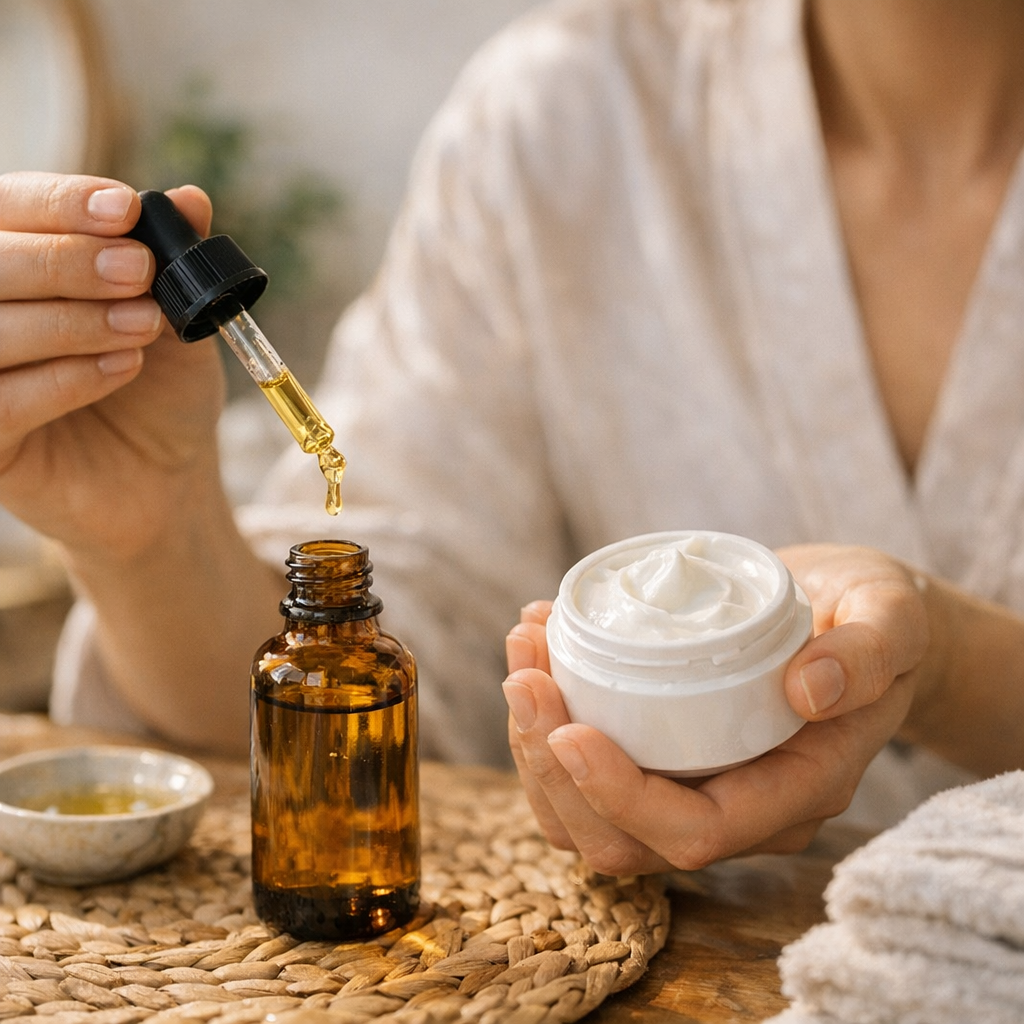L’huile pour le visage peut-elle remplacer la crème hydratante ?