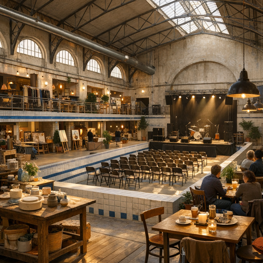 La Piscine d’en Face réunit lieu, restauration et événements