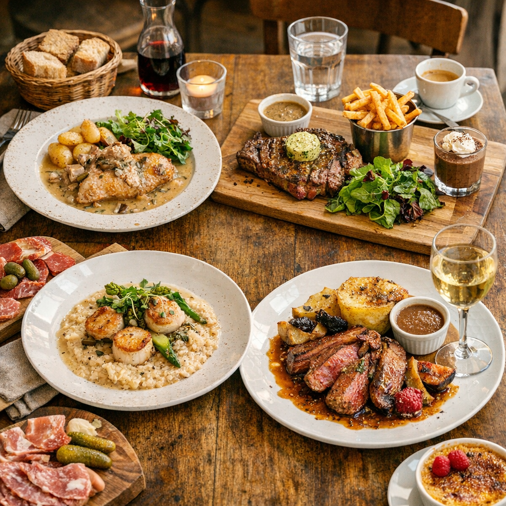 Combien prévoir à La Table d’Augustine : menu du jour, formule du midi ou carte ?