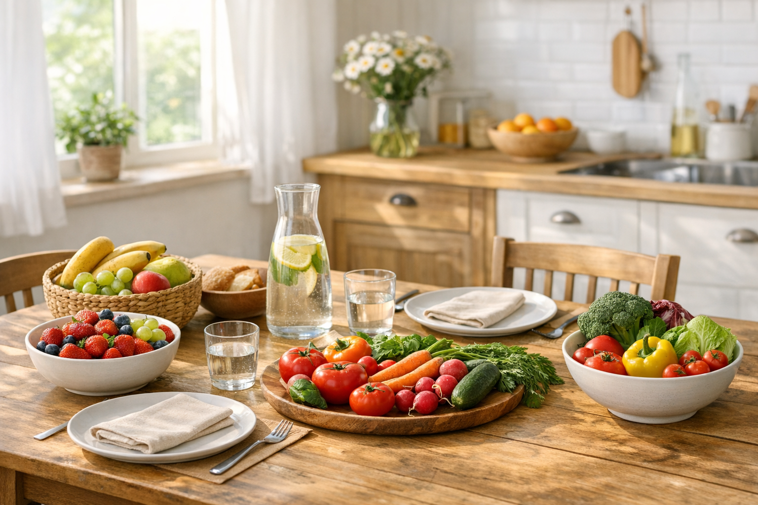 Maison heureuse : adopter une alimentation saine au quotidien