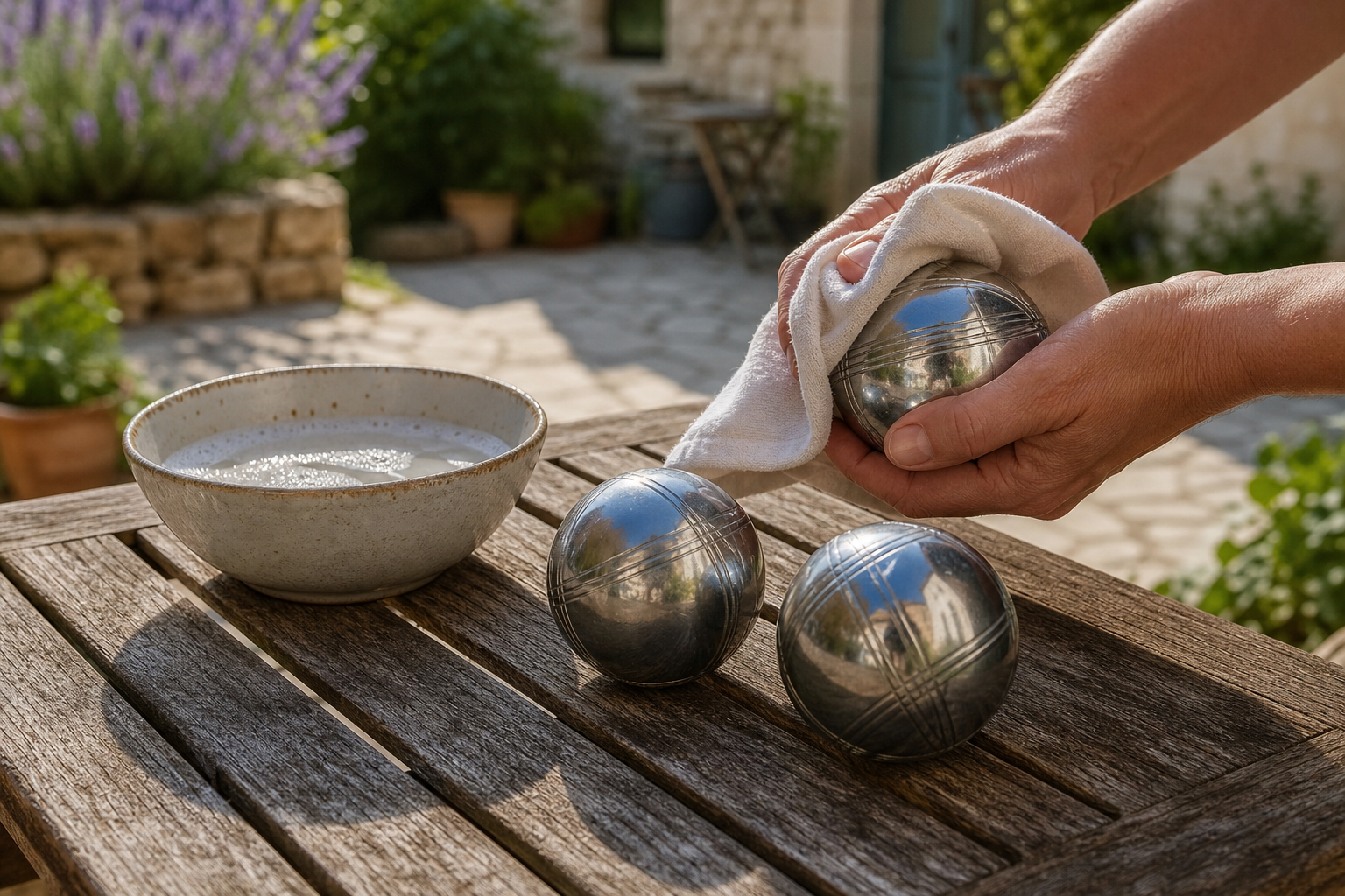 Comment nettoyer ses boules de pétanque et éviter la rouille