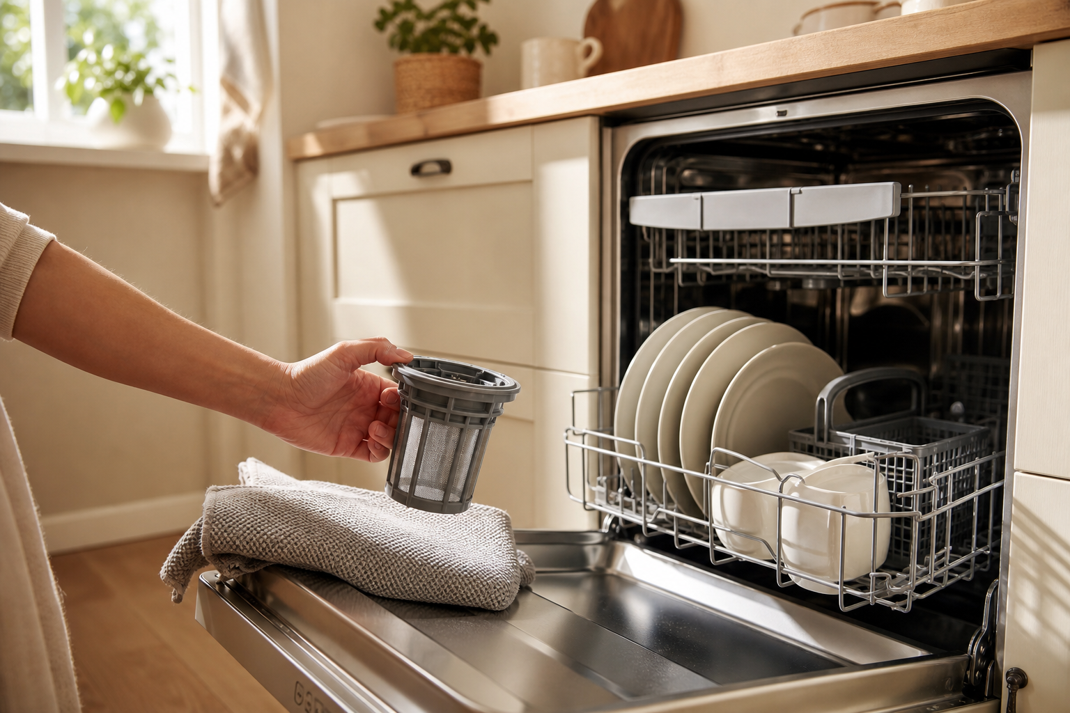Comment nettoyer son lave-vaisselle selon ce qui l’encrasse
