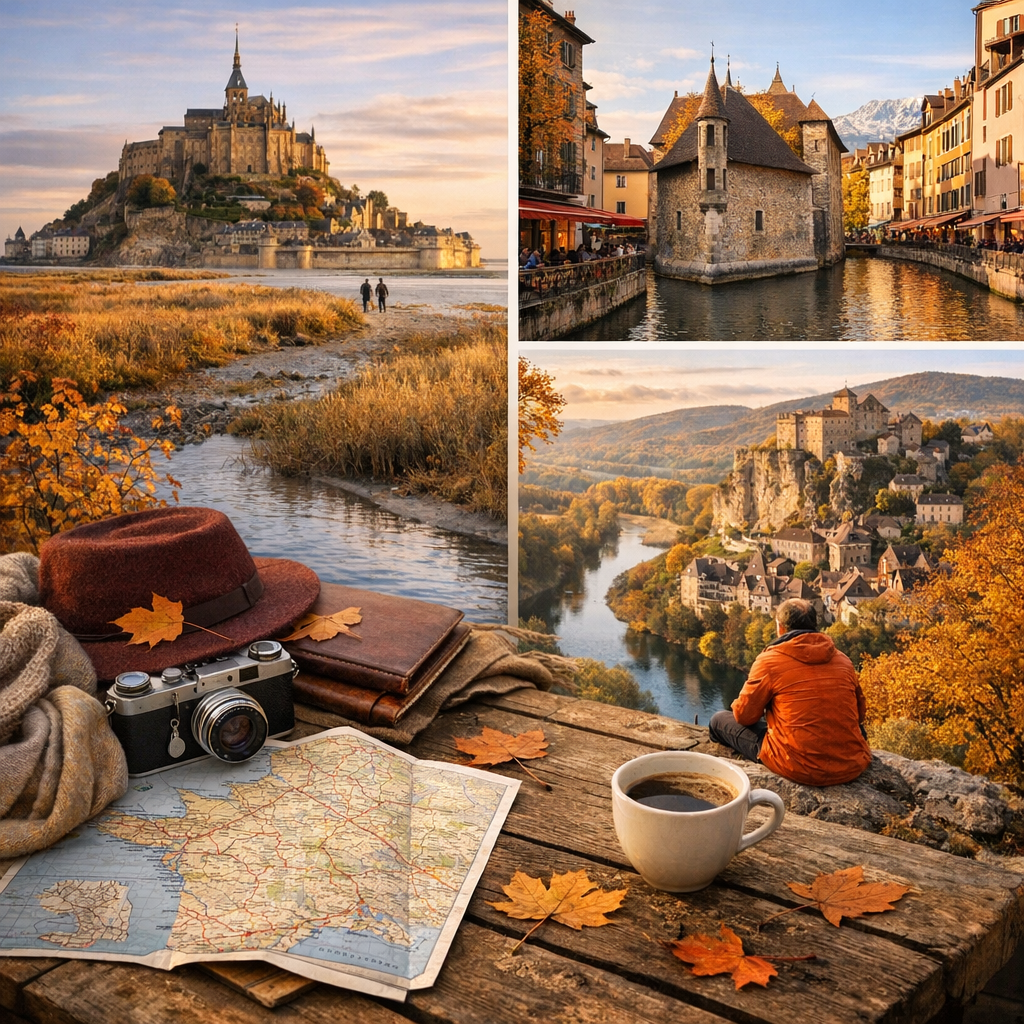 Où partir 3 jours en France en novembre ?