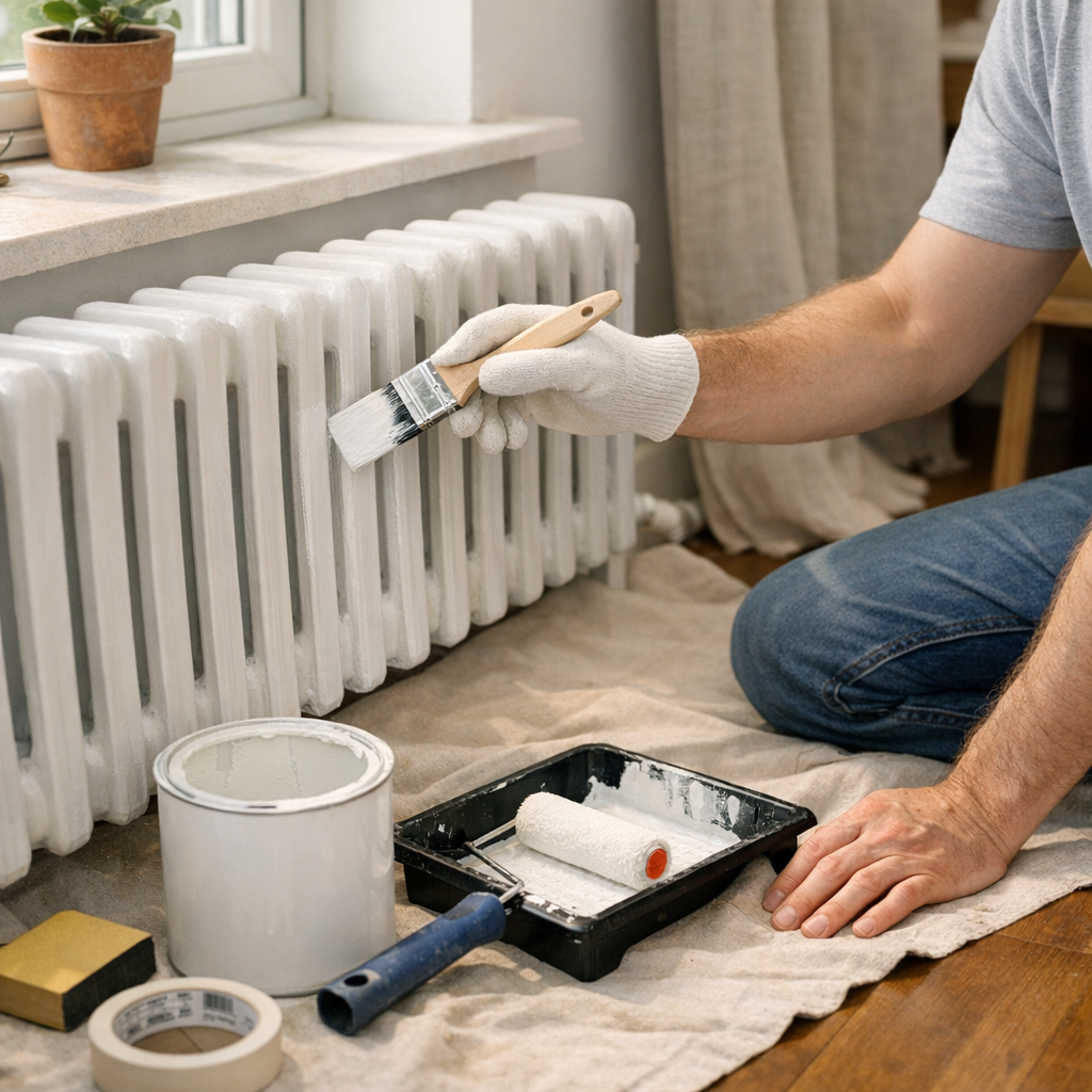 Comment peindre un radiateur sans traces ni odeur&nbsp;: les étapes simples