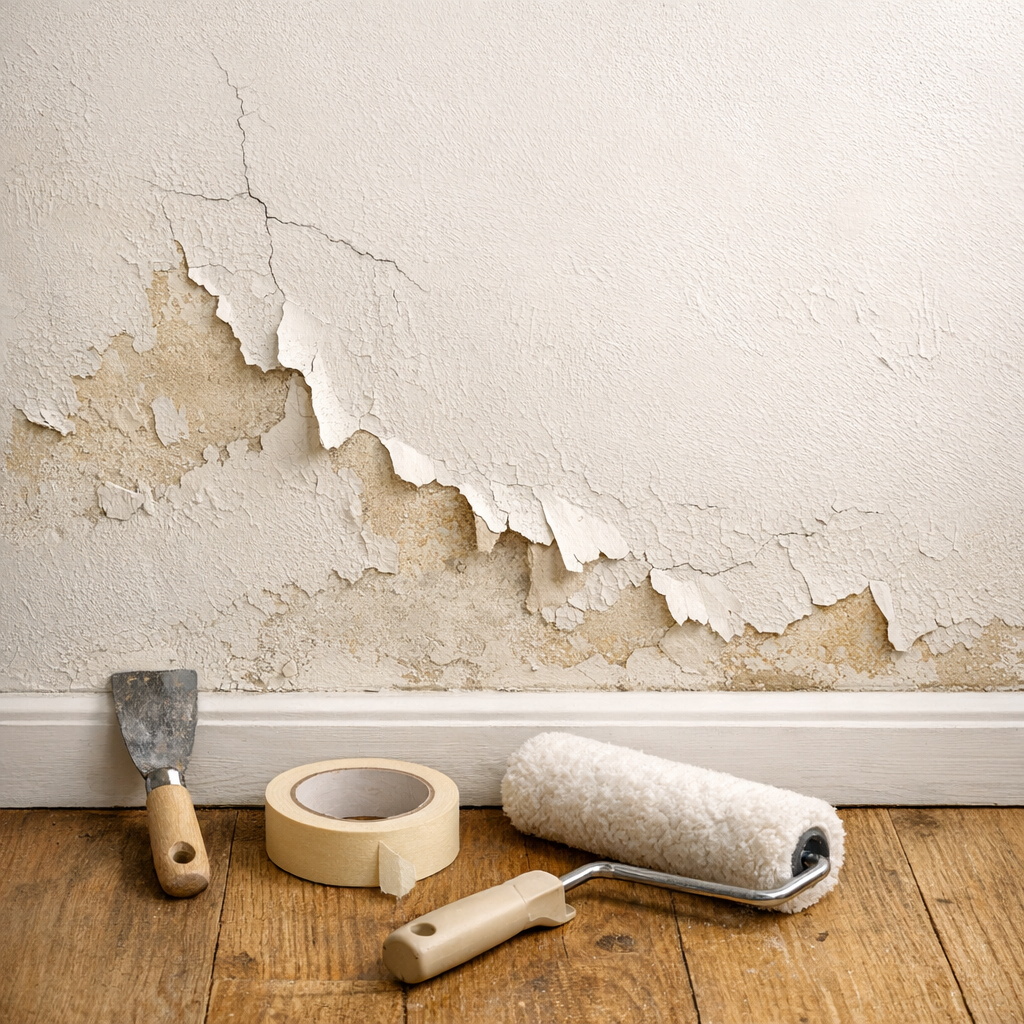 Pourquoi une Peinture qui craquelle doit vous alerter