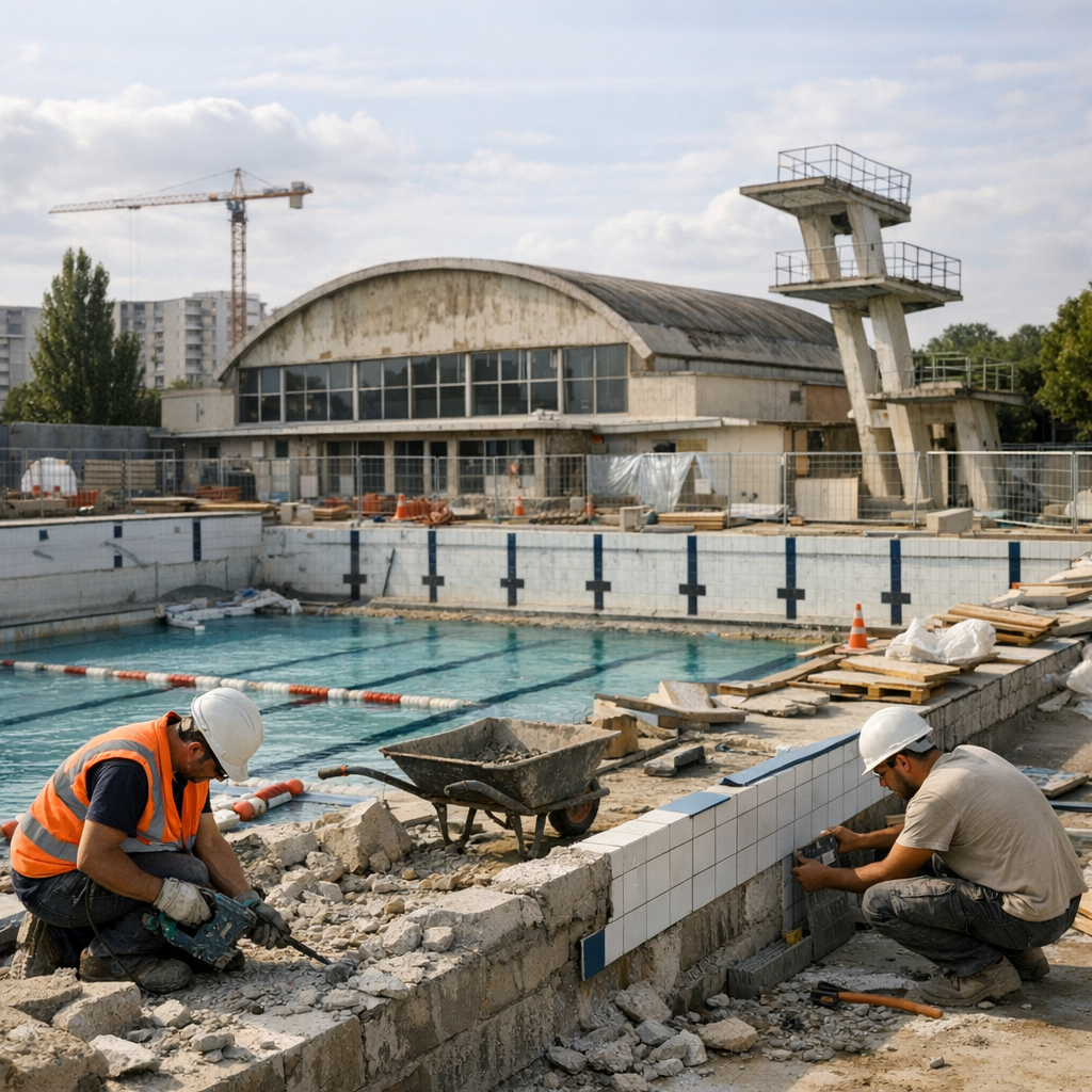 Travaux, rénovation et avenir : où en est vraiment la piscine Robert-Préault ?