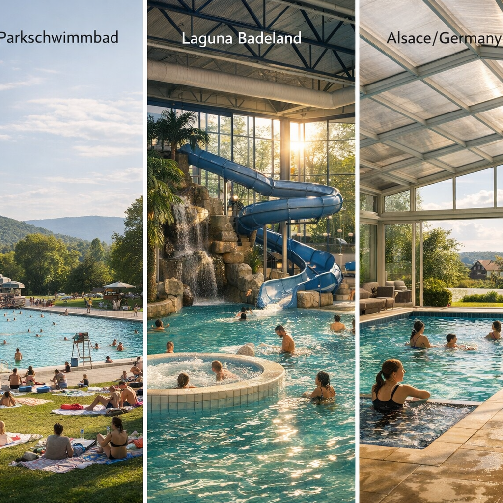 Quel est le prix le plus pertinent à comparer autour de Lörrach : Parkschwimmbad, Laguna Badeland ou une alternative côt