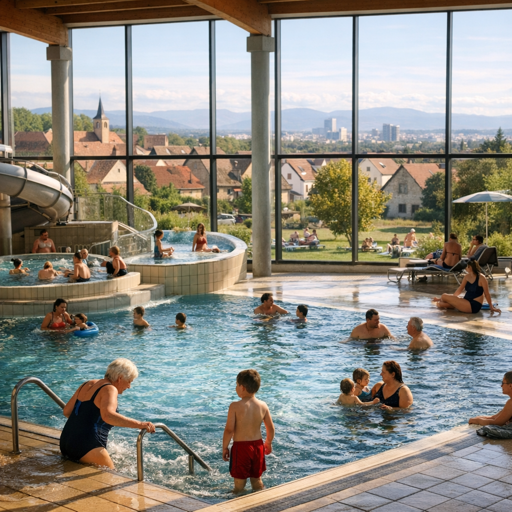 La piscine d’Ungersheim est-elle surtout utile aux habitants du village, ou aussi à l’échelle de Mulhouse ?