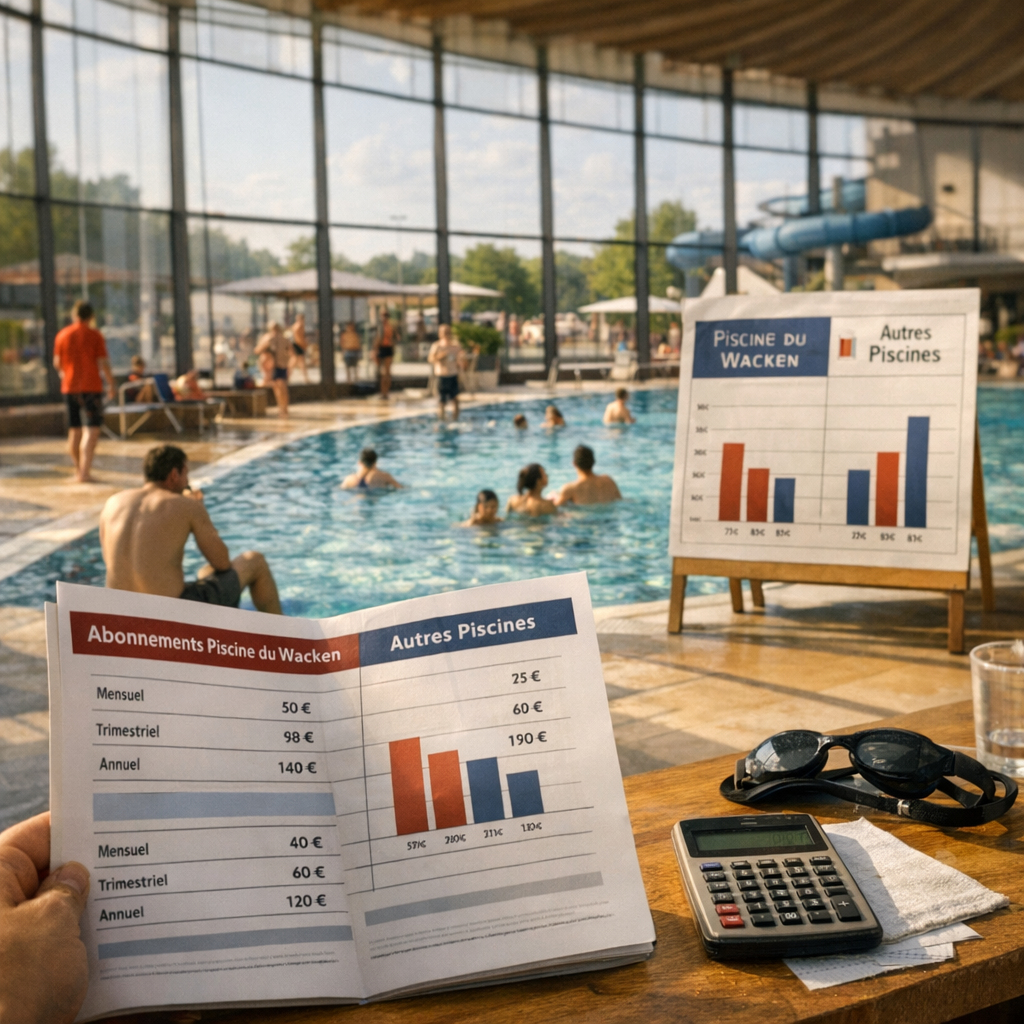 Combien coûte réellement la piscine du Wacken, notamment en abonnement ou face aux autres piscines ?