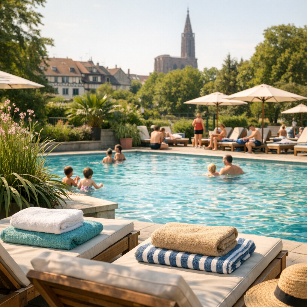 La Piscine extérieure à Strasbourg : le bon bassin selon la journée