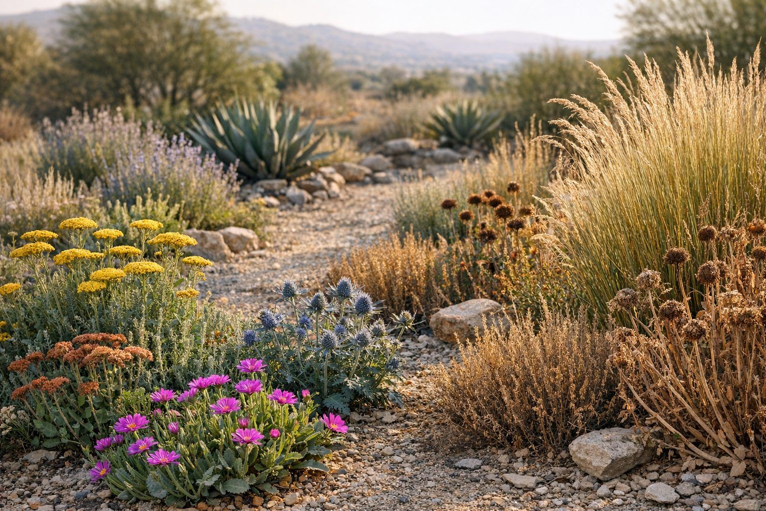 Les avantages des plantes vivaces sans arrosage… et leurs vraies limites