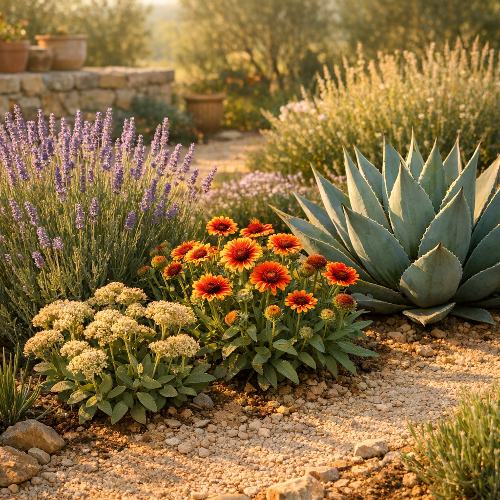 Quelles plantes de plein soleil vivent presque sans arrosage ?
