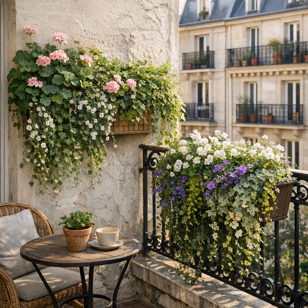 Quelles plantes retombantes choisir pour une belle jardinière ?
