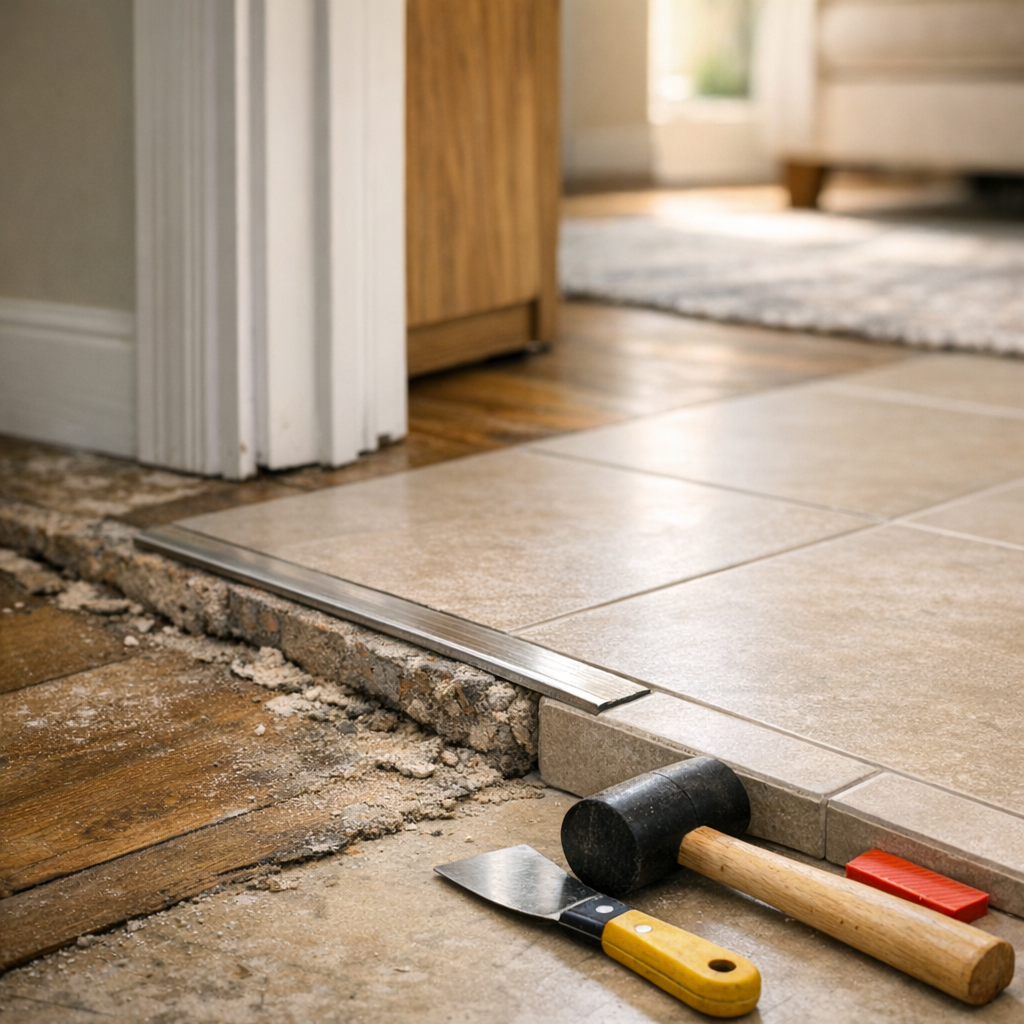 Poser du carrelage sur du carrelage : les vrais inconvénients