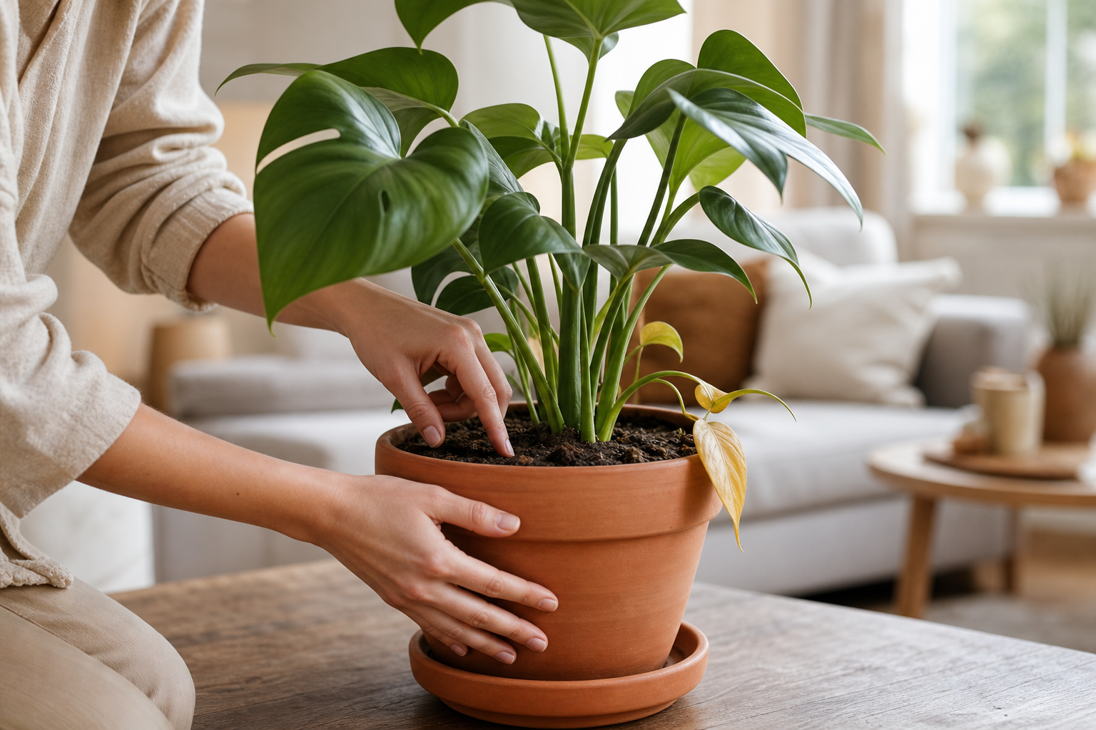 Pourquoi les feuilles de votre plante jaunissent-elles ?