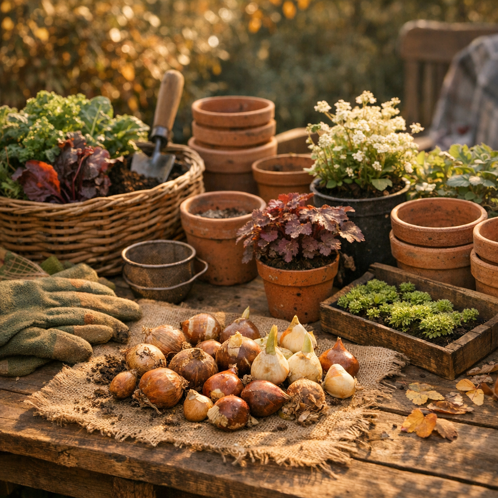 Que planter en automne pour un jardin joli et utile