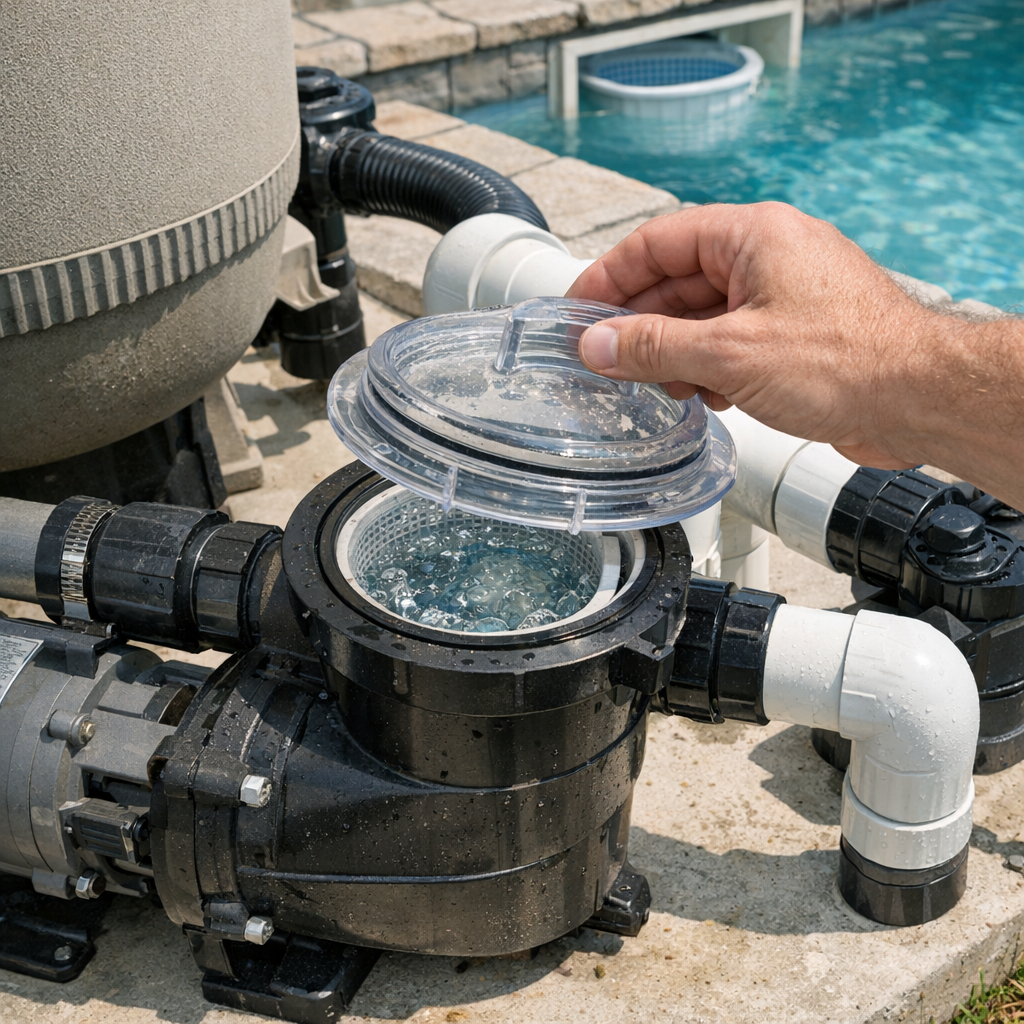 Comment réamorcer une pompe de piscine qui n’aspire plus