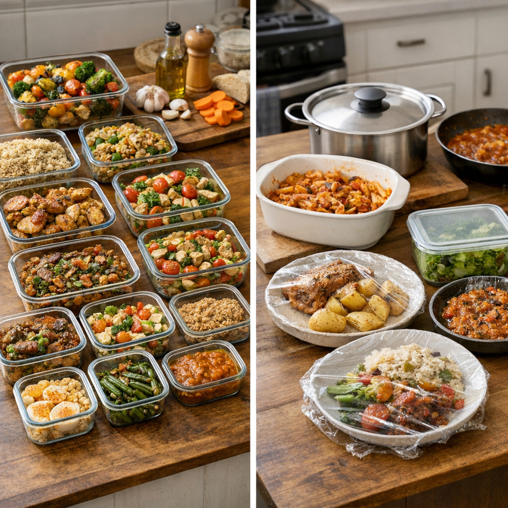 Quelle différence concrète entre un vrai batch cooking pour les soirs de semaine et le simple fait de cuisiner plus pour