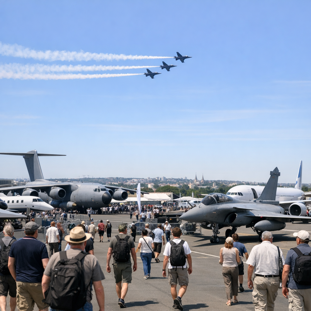 Les Horaires du Salon du Bourget varient selon votre visite