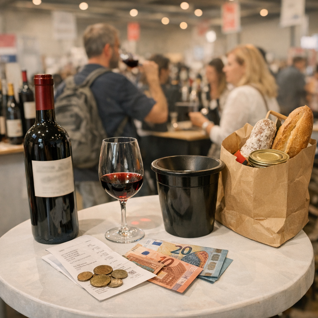 Combien coûte réellement une visite au salon des Vignerons Indépendants de Lyon, au-delà du billet d’entrée ?