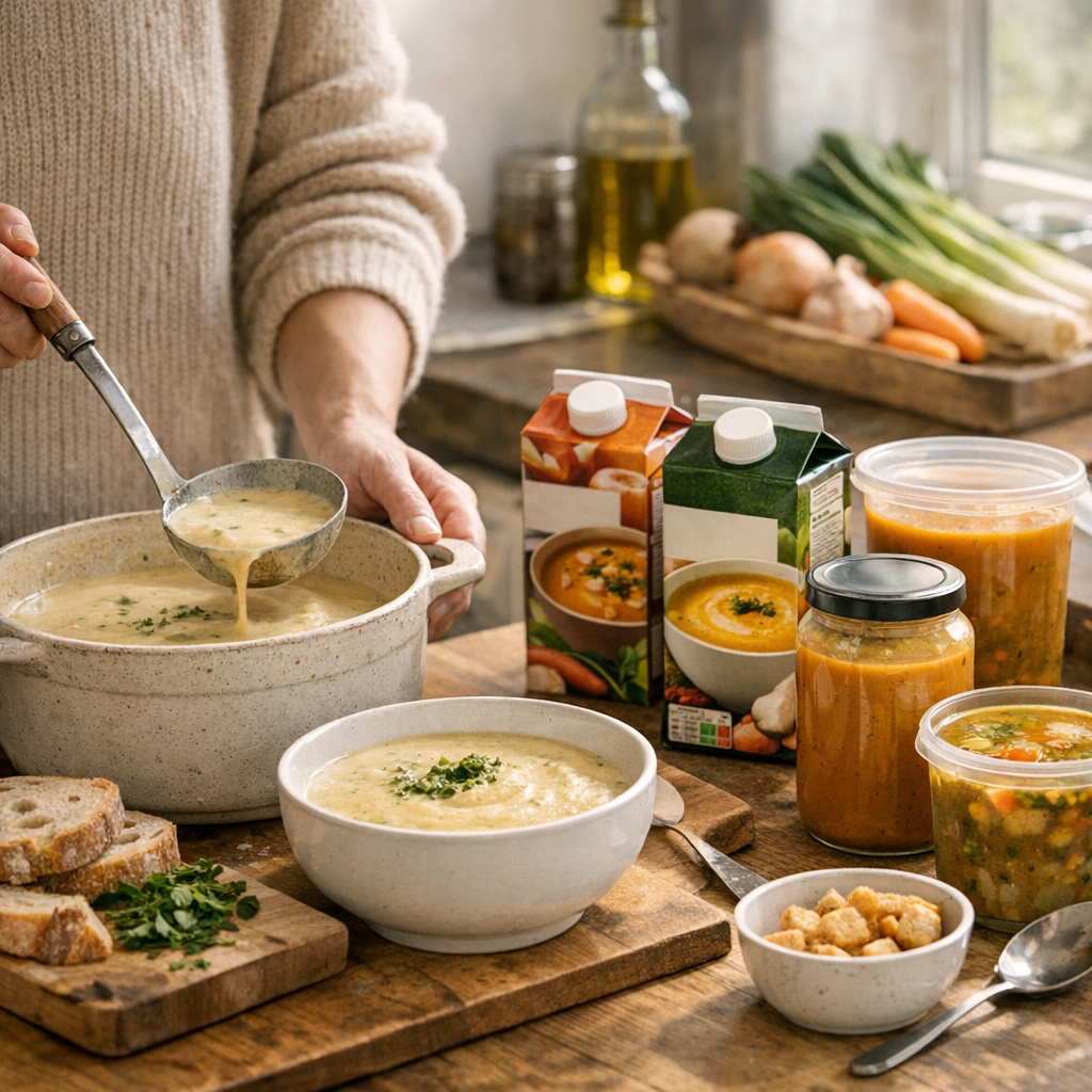 Ce que disent les repères vérifiables en 2025-2026 pour choisir une soupe du commerce